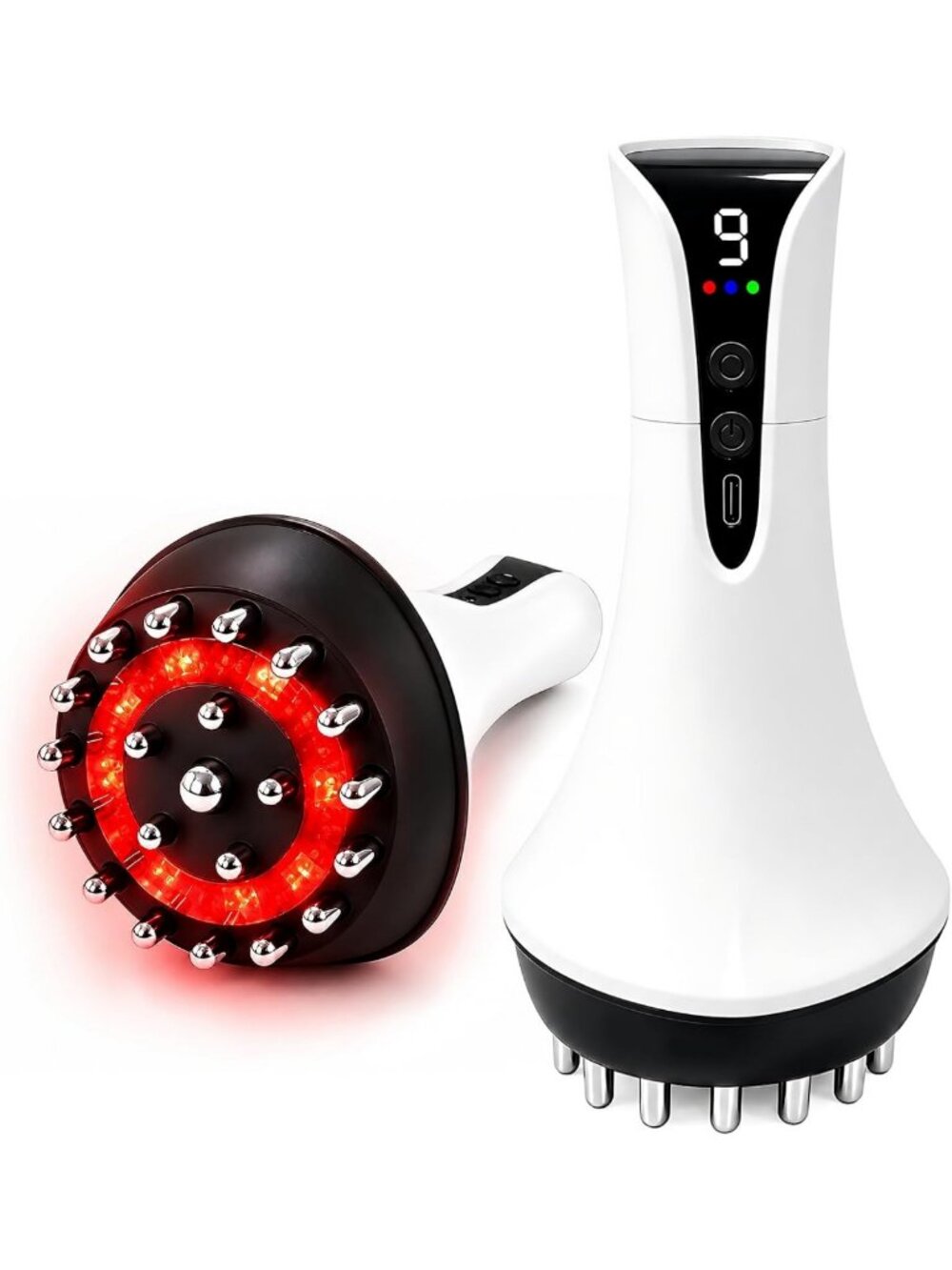 Lymphatic Drainage Body Massager, 9 Levels for Cellulite & Relaxation Tool